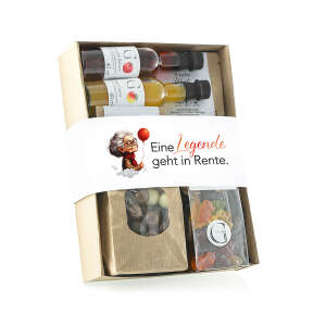 Geschenk-Set "Eine Legende geht in Rente" (Weiblich)