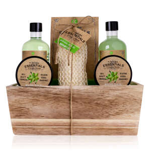 Geschenkset Olive im Holzkorb