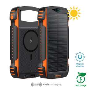 Solar Powerbank "Rugged TitanPack UltiMag" black