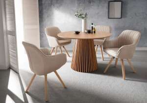 Diningsessel Matera beige (drehbar)