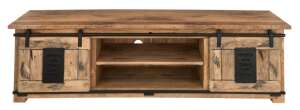 Vintage TV Couchtisch Florenz Mangoholz (180 cm)