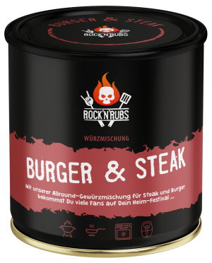 Rock´n´Rubs Würzmischung Burger & Steak