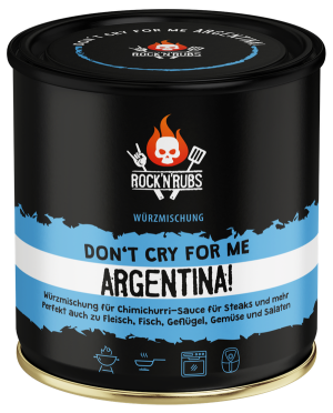 Rock´n´Rubs Würzmischung Don´t cry for me Argentina