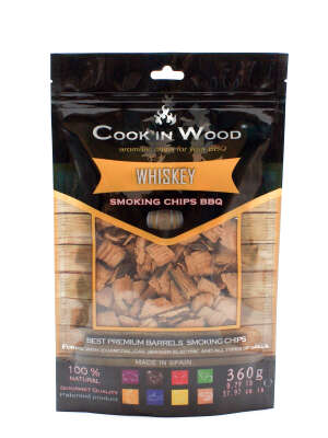 Smoking Chips Whiskey Eichenfass Räucherspäne 350 gr