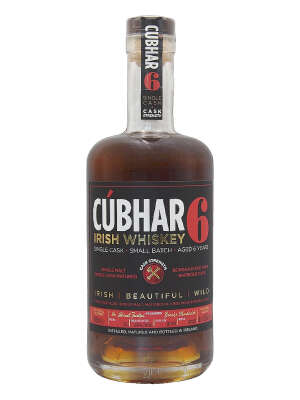 Cúbhar Single Malt Cask Strength Irish Whiskey, Aged 6 Years