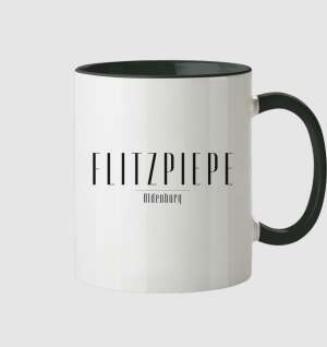FLITZPIEPE - Tasse zweifarbig