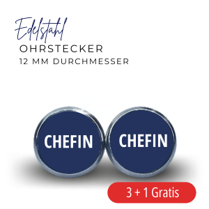 Ohrstecker Edelstahl CHEFIN