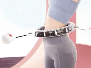 Hula-Hoop Fitnessreifen mit Rotationsball & Massage-Noppen