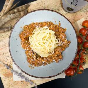 Lupinen-Bolognese