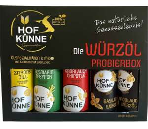 Würzöl Probierbox