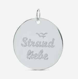 Strandliebe Rund - 925er Sterling Silber