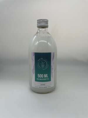 Vollwaschmittel, 500ml in einer Glasflasche