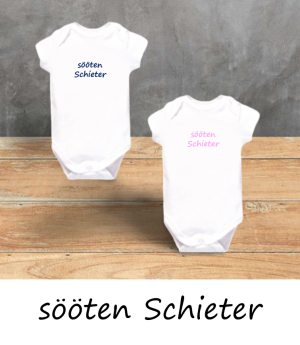 Baby-Body "sööten Schieter" aus Bio-Baumwolle