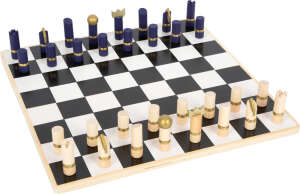 small foot Schach und Backgammon GOLD EDITION