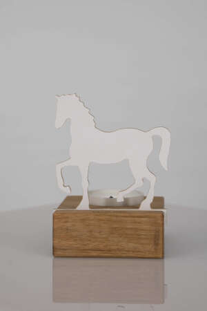 Mini - Teelicht Pferd