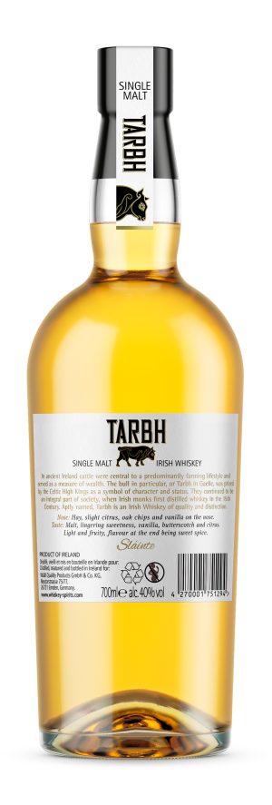 TARBH Single Malt Irish Whiskey Non-Chill-Filtered