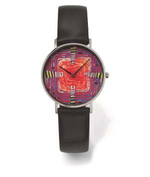 Hundertwasser: Künstler-Armbanduhr