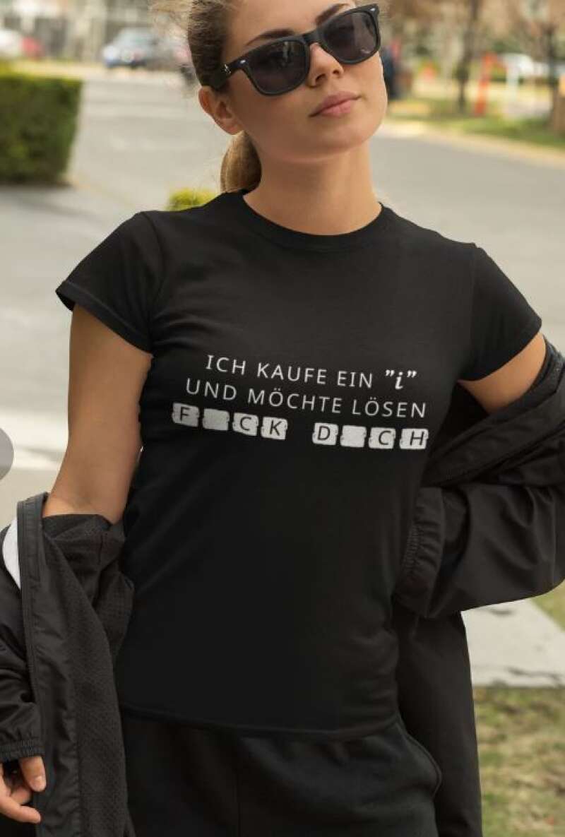 Ich kaufe ein i und möchte lösen: FCK DCH - Ladies Premium Shirt